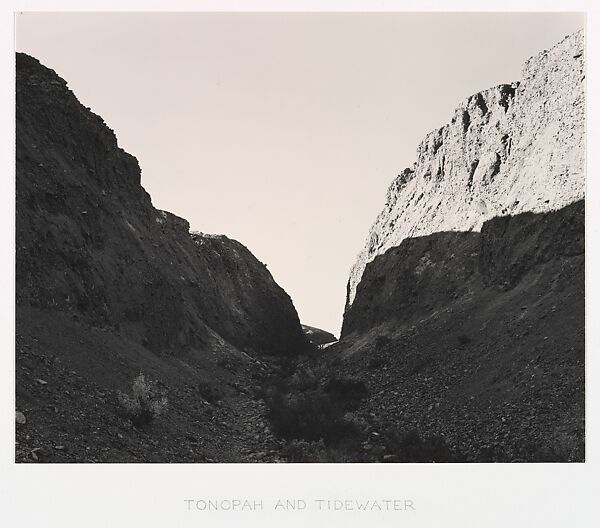 Mark Ruwedel | Tonopah and Tidewater #3 | The Metropolitan Museum of Art