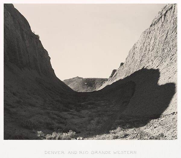 Denver and Rio Grande Western #10, Mark Ruwedel (American, born 1954), Gelatin silver print 