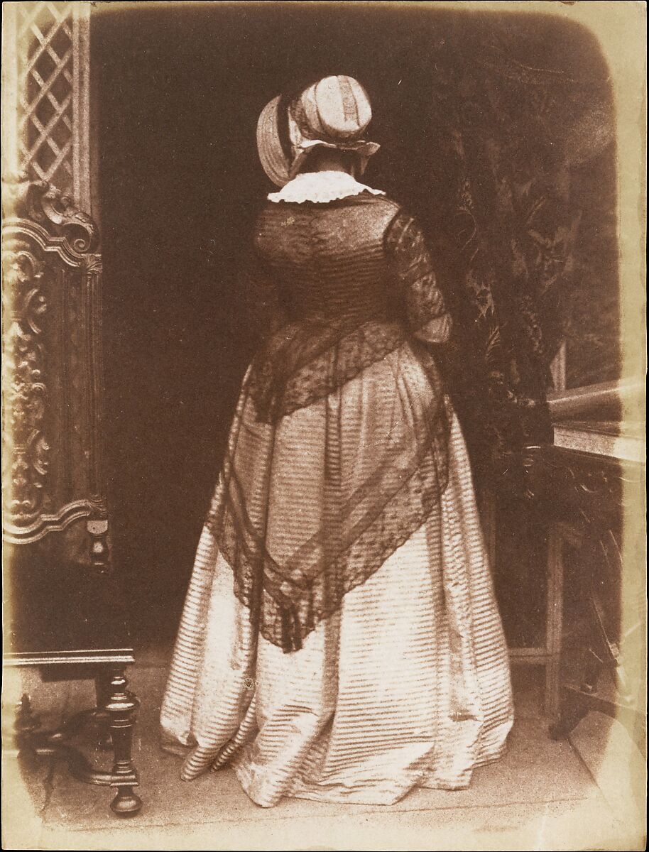 Lady Ruthven, Hill and Adamson (British, active 1843–1848), Salted paper print from paper negative 