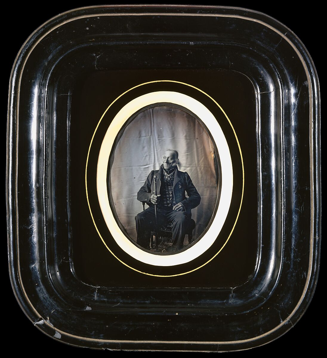 Veteran of the Napoleonic Wars, Unknown (French), Daguerreotype