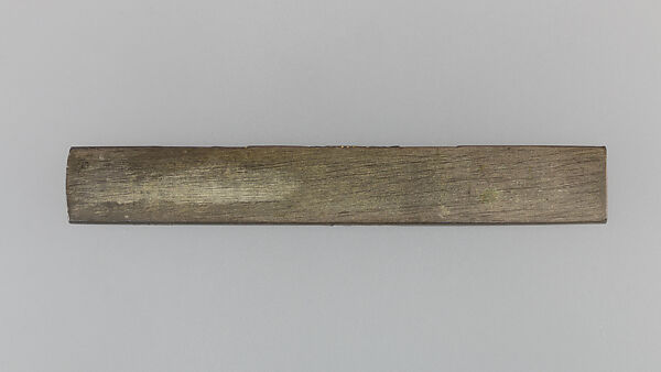 Knife Handle (Kozuka), Copper-silver alloy (shibuichi), gold, silver, Japanese