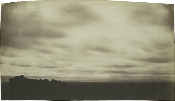 [Landscape with Clouds], Roger Fenton  British, Salted paper print from glass negative