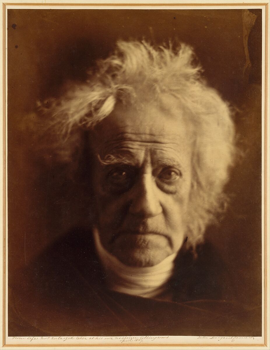 Sir John Herschel, Julia Margaret Cameron (British (born India), Calcutta 1815–1879 Kalutara, Ceylon), Albumen silver print from glass negative 