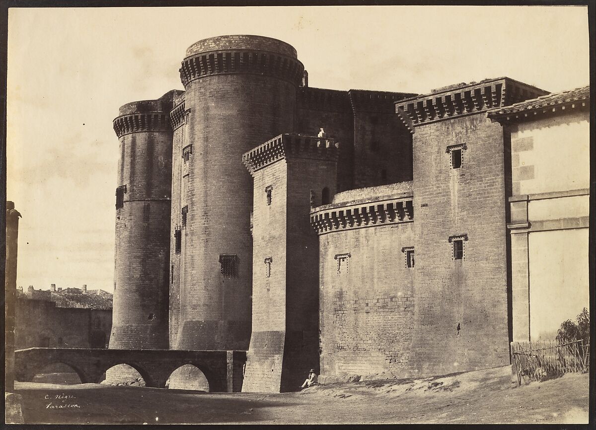 Tarascon, Charles Nègre (French, 1820–1880), Albumen silver print from paper negative 