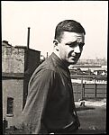 [Walker Evans on the Roof of Apartment Building at 441 East 92nd Street, New York City]