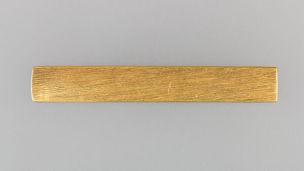 Knife Handle (Kozuka), Gold, copper-gold alloy (shakudō), silver, copper, Japanese