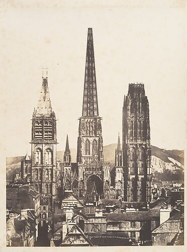 Vue générale de la Cathédrale de Rouen