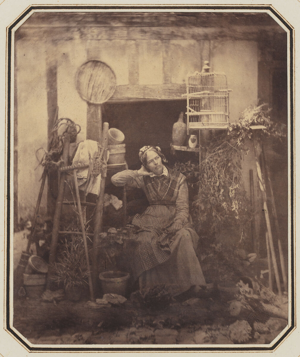 [Three Portraits in Original Exhibition Frame], Louis-Adolphe Humbert de Molard (French, Paris 1800–1874), Salted paper print