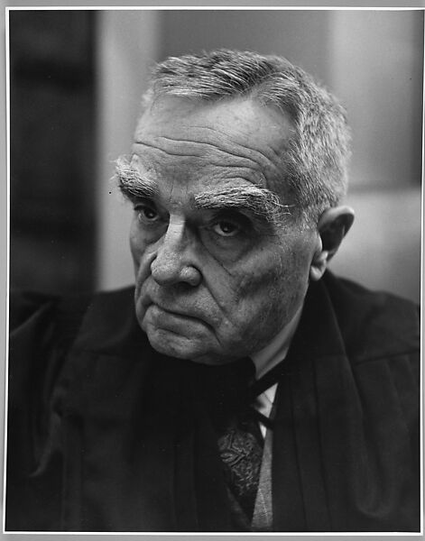 [Judge Learned Hand], Dan Weiner (American, New York 1919–1959 Kentucky), Gelatin silver print 