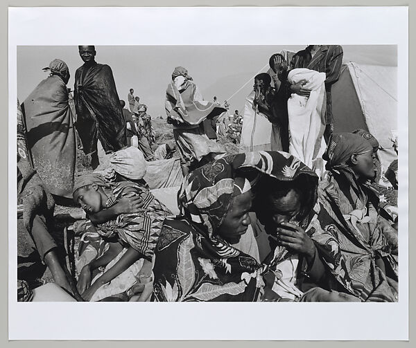 Goma, Zaire, Gilles Peress (French, born 1946), Gelatin silver print 