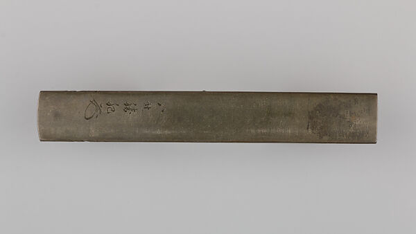 Knife Handle (Kozuka), Copper-silver alloy (shibuichi), copper, brass, silver, copper-gold alloy (shakudō), Japanese