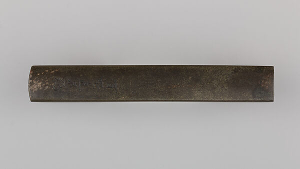 Knife Handle (Kozuka), Copper-siver alloy (shibuichi), copper, gold, silver, Japanese