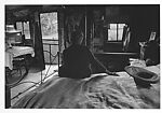 [Six Views, Various Subjects: Restaurant Signs, Coke Advertisement, Rural Church, Roadside Labor, Scarecrow, Domestic Interior], Unknown (American), Gelatin silver print