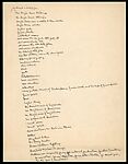 [56 Items of Correspondence, Press Clippings, and Manuscripts By and Related to James Agee], Walker Evans (American, St. Louis, Missouri 1903–1975 New Haven, Connecticut)