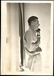 [Walker Evans Speaking on Telephone], Unknown, Gelatin silver print
