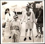 [Twenty-nine Views of Various People at Island Inn, Hobe Sound, Florida], Unknown (American), Gelatin silver print