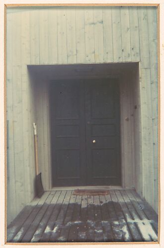 Door of Walker Evans' House, Old Lyme, Connecticut