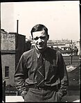 [Walker Evans on Roof of Apartment at 441 East 92nd Street, New York City]