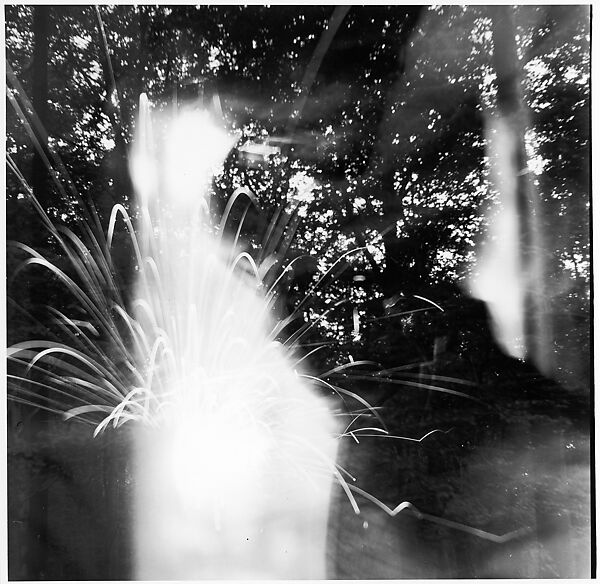 [Light Abstraction in Forest], Ralph Eugene Meatyard (American, 1925–1972), Gelatin silver print 