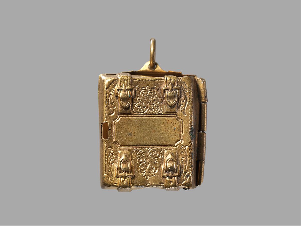 [Miniature Wedding Album of General Tom Thumb and Lavinia Warren], Mathew B. Brady (American, born Ireland, 1823?–1896 New York), Albumen silver prints, brass