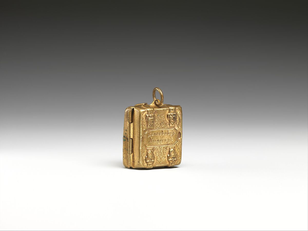 [Miniature Wedding Album of General Tom Thumb and Lavinia Warren], Mathew B. Brady (American, born Ireland, 1823?–1896 New York), Albumen silver prints, brass