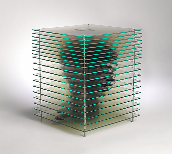Trap - self portrait, Justine Cooper (Australian, born 1968), Transparent film mounted on plexiglass
