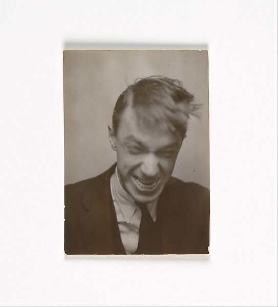 [Self-Portrait in Automated Photobooth], Walker Evans (American, St. Louis, Missouri 1903–1975 New Haven, Connecticut), Gelatin silver print 