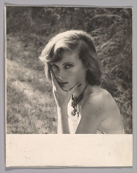 [Caroline Blackwood], Walker Evans (American, St. Louis, Missouri 1903–1975 New Haven, Connecticut), Gelatin silver print 