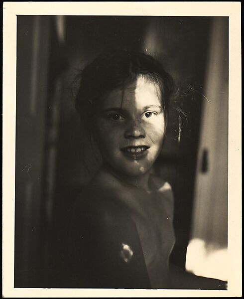 Walker Evans | [Unidentified Young Girl without Shirt] | The ...