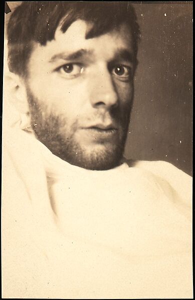 [Self-Portrait in New York Hospital Bed, New York City], Walker Evans (American, St. Louis, Missouri 1903–1975 New Haven, Connecticut), Gelatin silver print 