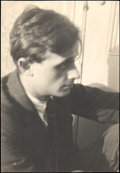 [Hanns Skolle, Seated on Floor in Doorway], Walker Evans (American, St. Louis, Missouri 1903–1975 New Haven, Connecticut), Gelatin silver print 
