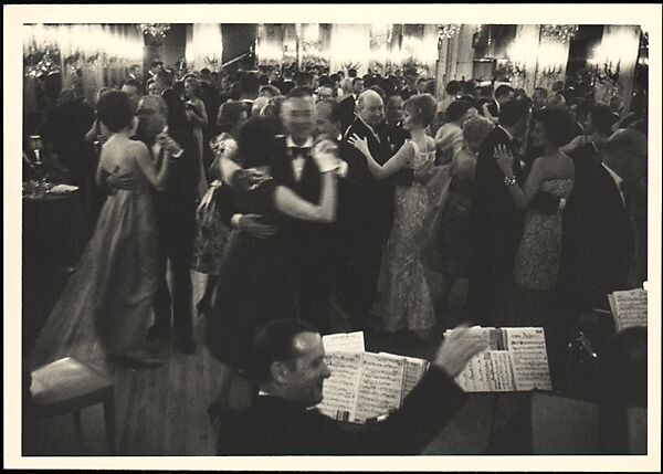 [Couples Dancing at Party, London], Walker Evans (American, St. Louis, Missouri 1903–1975 New Haven, Connecticut), Gelatin silver print 