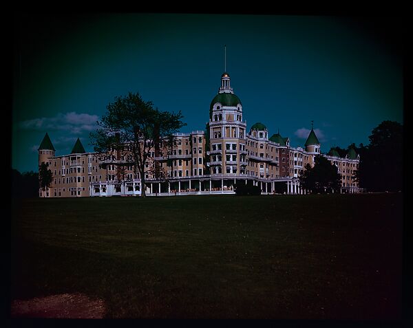 [32 Views of Massachusetts and Maine Resort Hotels for Fortune Article "Summer North of Boston"], Walker Evans (American, St. Louis, Missouri 1903–1975 New Haven, Connecticut), Color film transparency
