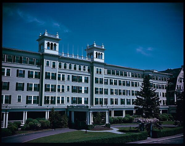 [32 Views of Massachusetts and Maine Resort Hotels for Fortune Article "Summer North of Boston"], Walker Evans (American, St. Louis, Missouri 1903–1975 New Haven, Connecticut), Color film transparency
