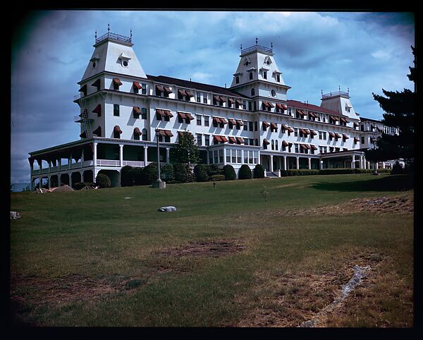 [32 Views of Massachusetts and Maine Resort Hotels for Fortune Article "Summer North of Boston"], Walker Evans (American, St. Louis, Missouri 1903–1975 New Haven, Connecticut), Color film transparency