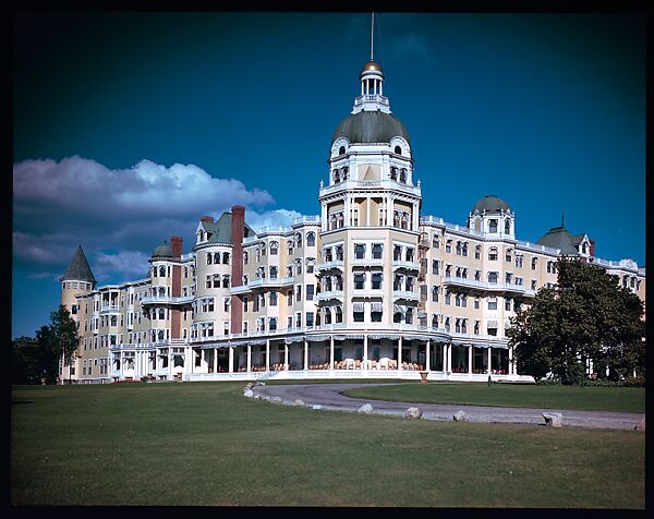 [32 Views of Massachusetts and Maine Resort Hotels for Fortune Article "Summer North of Boston"], Walker Evans (American, St. Louis, Missouri 1903–1975 New Haven, Connecticut), Color film transparency