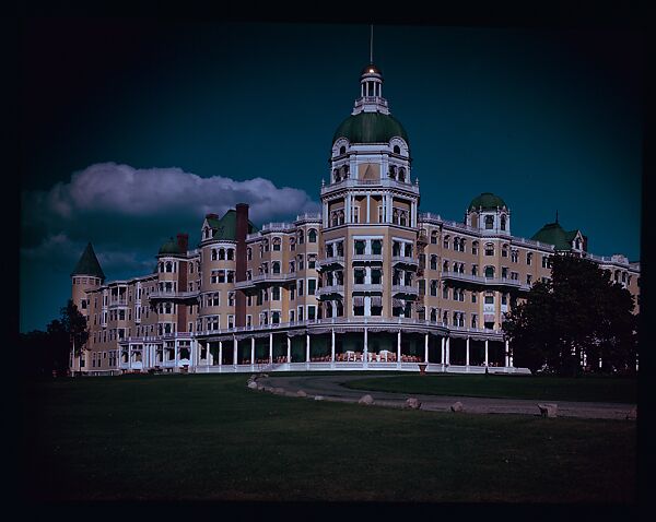 [32 Views of Massachusetts and Maine Resort Hotels for Fortune Article "Summer North of Boston"], Walker Evans (American, St. Louis, Missouri 1903–1975 New Haven, Connecticut), Color film transparency