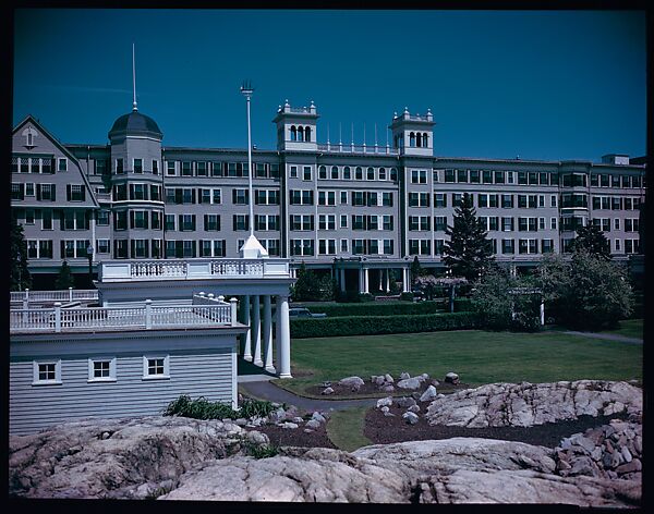 [32 Views of Massachusetts and Maine Resort Hotels for Fortune Article "Summer North of Boston"], Walker Evans (American, St. Louis, Missouri 1903–1975 New Haven, Connecticut), Color film transparency
