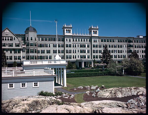 [32 Views of Massachusetts and Maine Resort Hotels for Fortune Article "Summer North of Boston"], Walker Evans (American, St. Louis, Missouri 1903–1975 New Haven, Connecticut), Color film transparency