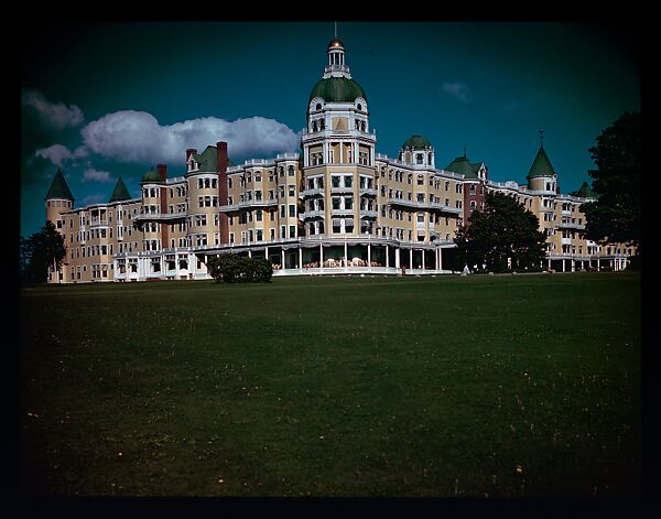 [32 Views of Massachusetts and Maine Resort Hotels for Fortune Article "Summer North of Boston"], Walker Evans (American, St. Louis, Missouri 1903–1975 New Haven, Connecticut), Color film transparency