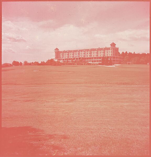 [46 Views of Massachusetts Resort Hotels for Fortune Article "Summer North of Boston"], Walker Evans (American, St. Louis, Missouri 1903–1975 New Haven, Connecticut), Color film transparency