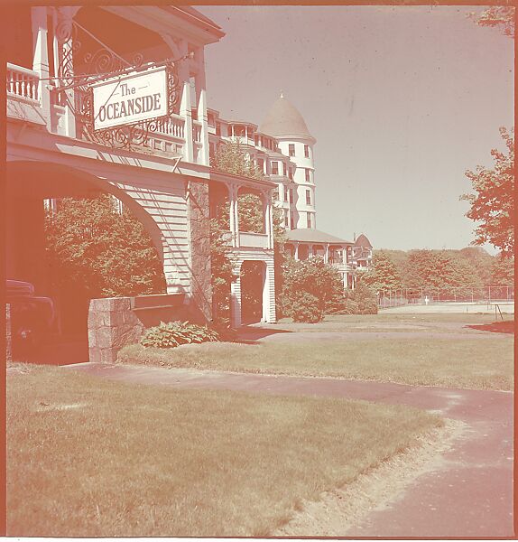 [46 Views of Massachusetts Resort Hotels for Fortune Article "Summer North of Boston"], Walker Evans (American, St. Louis, Missouri 1903–1975 New Haven, Connecticut), Color film transparency