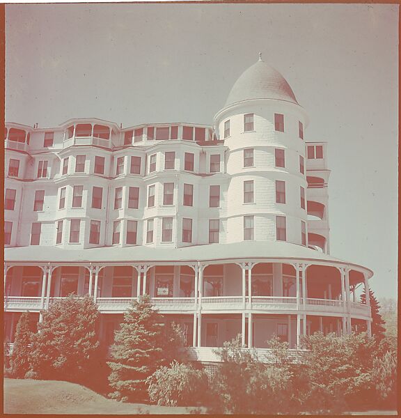 [46 Views of Massachusetts Resort Hotels for Fortune Article "Summer North of Boston"], Walker Evans (American, St. Louis, Missouri 1903–1975 New Haven, Connecticut), Color film transparency