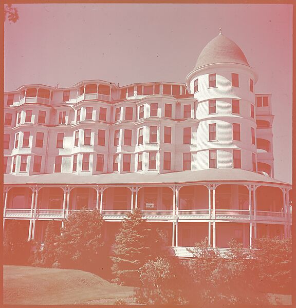 [46 Views of Massachusetts Resort Hotels for Fortune Article "Summer North of Boston"], Walker Evans (American, St. Louis, Missouri 1903–1975 New Haven, Connecticut), Color film transparency