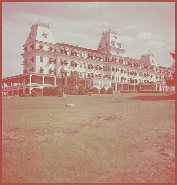 [46 Views of Massachusetts Resort Hotels for Fortune Article "Summer North of Boston"], Walker Evans (American, St. Louis, Missouri 1903–1975 New Haven, Connecticut), Color film transparency