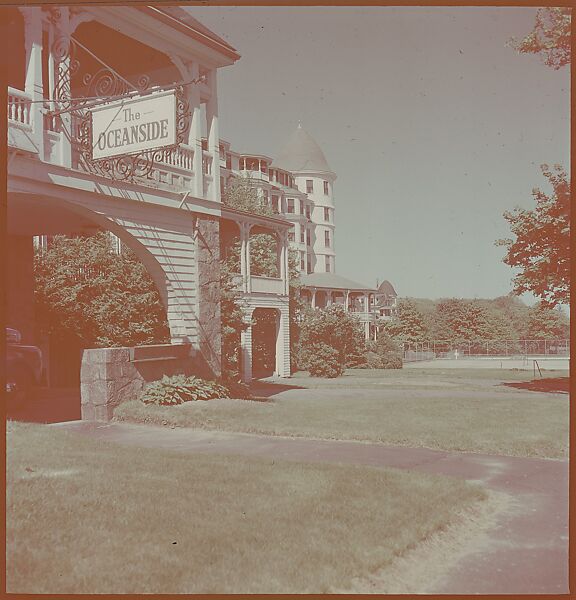 [46 Views of Massachusetts Resort Hotels for Fortune Article "Summer North of Boston"], Walker Evans (American, St. Louis, Missouri 1903–1975 New Haven, Connecticut), Color film transparency