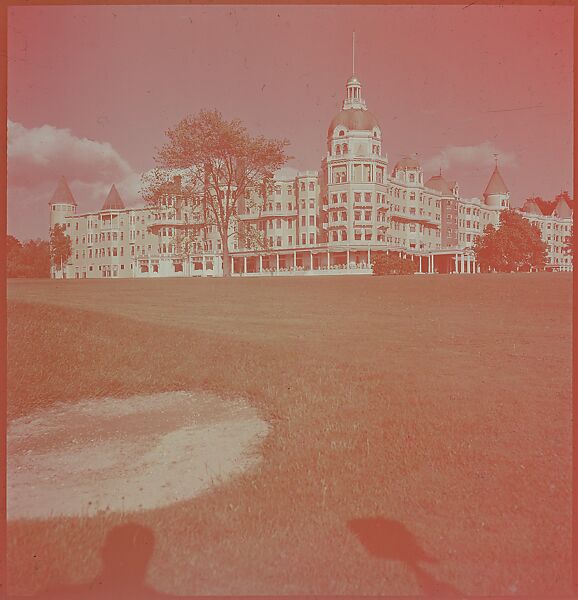 [46 Views of Massachusetts Resort Hotels for Fortune Article "Summer North of Boston"], Walker Evans (American, St. Louis, Missouri 1903–1975 New Haven, Connecticut), Color film transparency