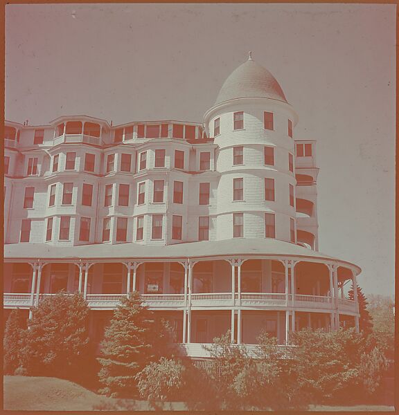 [46 Views of Massachusetts Resort Hotels for Fortune Article "Summer North of Boston"], Walker Evans (American, St. Louis, Missouri 1903–1975 New Haven, Connecticut), Color film transparency