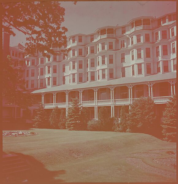 [46 Views of Massachusetts Resort Hotels for Fortune Article "Summer North of Boston"], Walker Evans (American, St. Louis, Missouri 1903–1975 New Haven, Connecticut), Color film transparency