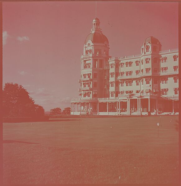 [46 Views of Massachusetts Resort Hotels for Fortune Article "Summer North of Boston"], Walker Evans (American, St. Louis, Missouri 1903–1975 New Haven, Connecticut), Color film transparency